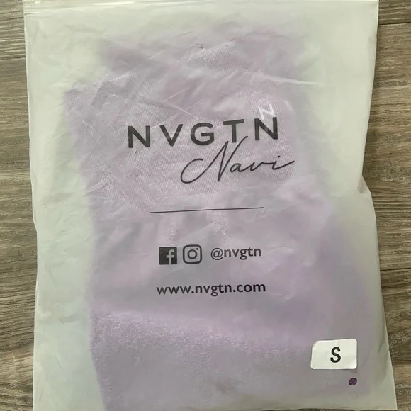 NVGTN Violet NV Seamless Leggings - Picture 6 of 6